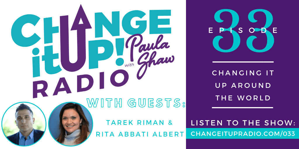 Tarek Riman on Change it up radio